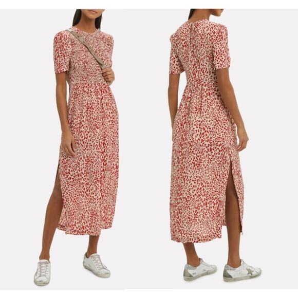 Baum Und Pferdgarten Adamaris Leopard Printed Maxi Dress - Picture 2 of 14